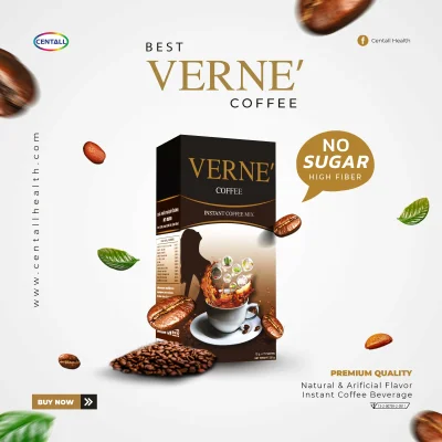 Verne Coffee กาแฟผสมไฟเบอร์ CENTALL BRAND